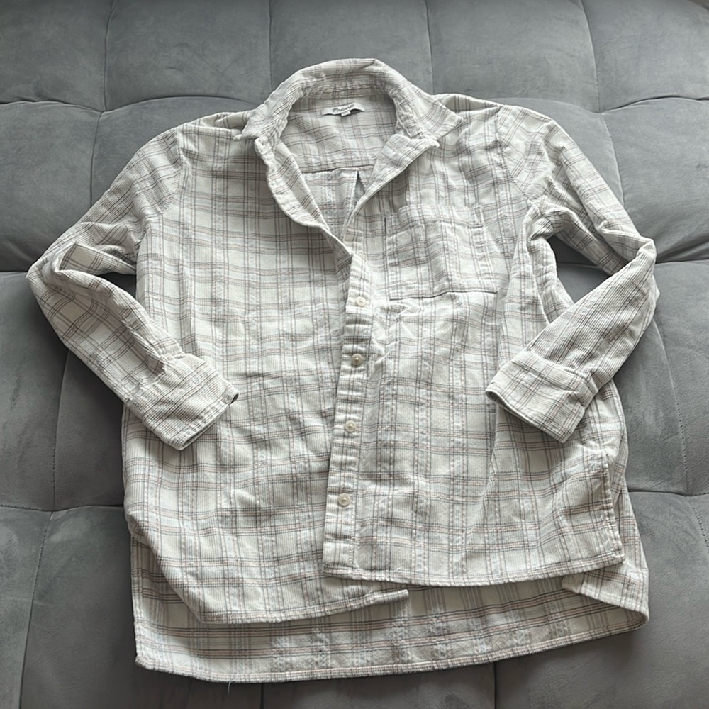 “Madewell- Cotton Flannel size xxs”